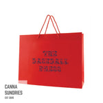 13”x10”x5” Matte Laminated Eurotote with Imprint - 1 Side [100 Count] - CannaSundries