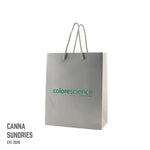 8”x10”x4” Matte Laminated Eurotote with Imprint - 1 Side [100 Count] - CannaSundries