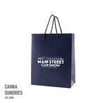 8”x10”x4” Matte Laminated Eurotote with Imprint - 1 Side [100 Count] - CannaSundries